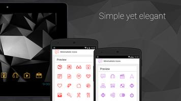 Minimalistic Icons screenshot 1