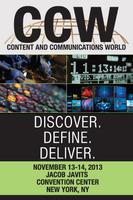 Content & Communications World 海報