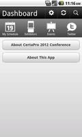 CertaPro 2012 Conference تصوير الشاشة 1