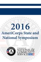 2016 AmeriCorps Symposium الملصق