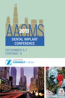AAOMS 2013 Dental Implant plakat