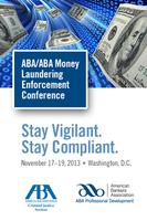 2013 ABA Money Laundering Affiche