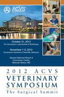 2012 ACVS Veterinary Symposium الملصق