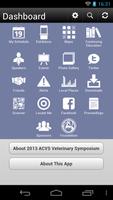 2013 ACVS Veterinary Symposium ภาพหน้าจอ 1