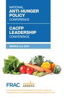 Feeding America/FRAC/CACFP '14 poster