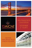 2013 AIChE Annual Meeting poster