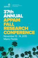 APPAM 2015 Fall Conference পোস্টার