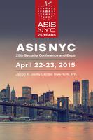 Poster ASIS 25th NYC Security Con