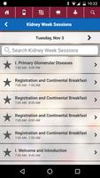 ASN Kidney Week 2015 اسکرین شاٹ 3