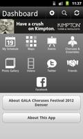 GALA Choruses Festival 2012 Affiche