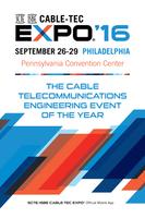 SCTE/ISBE Cable-Tec Expo® 2016 포스터