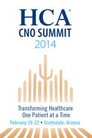 HCA CNO Summit 2014 Poster