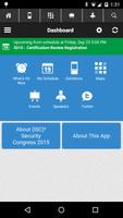 برنامه‌نما (ISC)² Security Congress 2015 عکس از صفحه