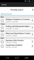 برنامه‌نما 2014 Lavender Law Conference عکس از صفحه