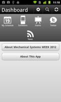 Mechanical Systems WEEK 2012 Ekran Görüntüsü 1