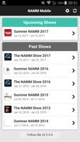 NAMM Mobile captura de pantalla 1