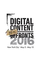 Digital Content NewFronts 2016 الملصق