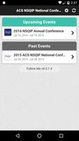ACS NSQIP National Conference پوسٹر
