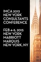 IMCA 2013 New York Consultants পোস্টার