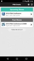 PWA Events تصوير الشاشة 1