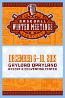 2015 Baseball Winter Meetings poster