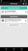 TAPS Events captura de pantalla 1