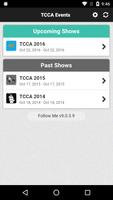 TCCA Events capture d'écran 1
