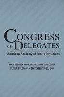 AAFP Congress of Delegates 15 poster