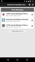 American Psychiatric Association Meetings capture d'écran 2