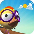 bird flying kids games: Free ícone