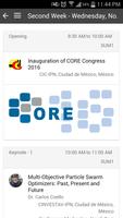 برنامه‌نما CORE Congress Official عکس از صفحه