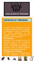 Causes of Terrorism capture d'écran 1