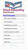Cloud Computing Basic Overview poster