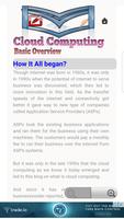 Cloud Computing Basic Overview capture d'écran 1