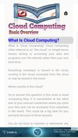 Cloud Computing Basic Overview capture d'écran 2