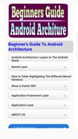 Beginners Guide Android Architecture Tutorials Affiche