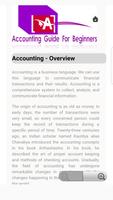 Accounting Guide for Beginners تصوير الشاشة 1