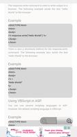 W3School ASP Offline Tutorials imagem de tela 2