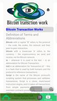 Bitcoin Transaction Works Affiche