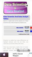 Data Scientist VS Data Analyst capture d'écran 2