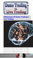 Demo Trading VS Live Trading اسکرین شاٹ 1