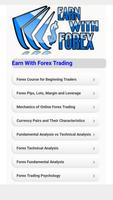 Tutorials for Earn With Forex capture d'écran 1