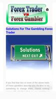 Forex Trader Vs Forex Gambler تصوير الشاشة 2