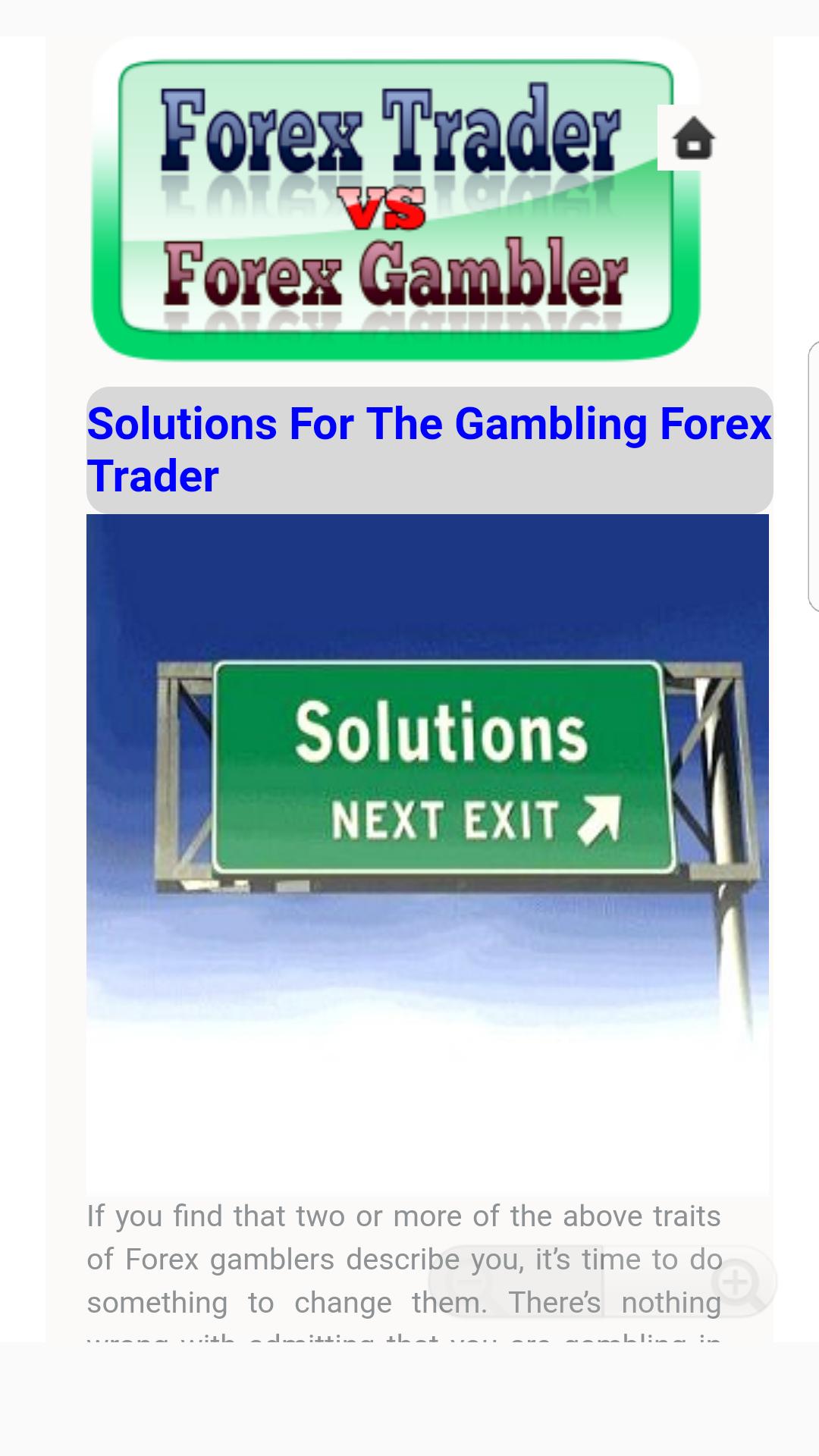 Guide For Forex Trader Vs Forex Gambler For Android Apk Download - 