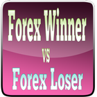 Icona Forex Trading Winner VS Forex  Trading Loser