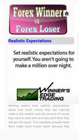 Forex Trading Winner VS Forex  Trading Loser تصوير الشاشة 1