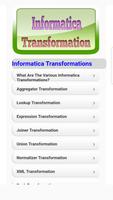 Informatica Transformation Guide Affiche