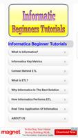 Informatica Beginner Tutorials پوسٹر