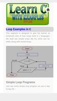 Learn C with Examples Tutorials Ekran Görüntüsü 1