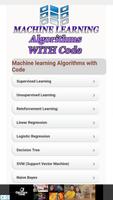 Machine Learning Algorithms with Code ポスター